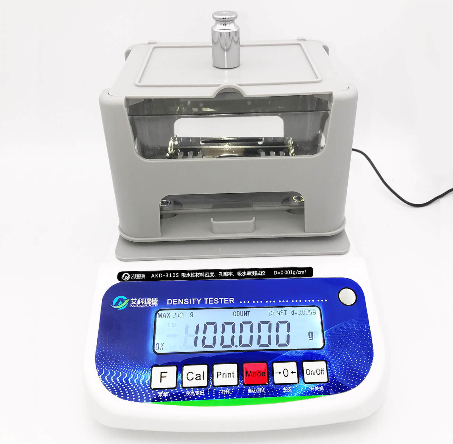 AKD-310S吸水性材料密度、孔隙率、吸水率測(cè)試儀